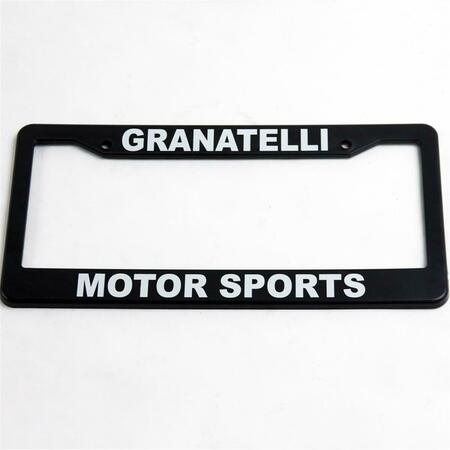 GRANATELLI MOTOR SPORTS License Plate Frame 100005